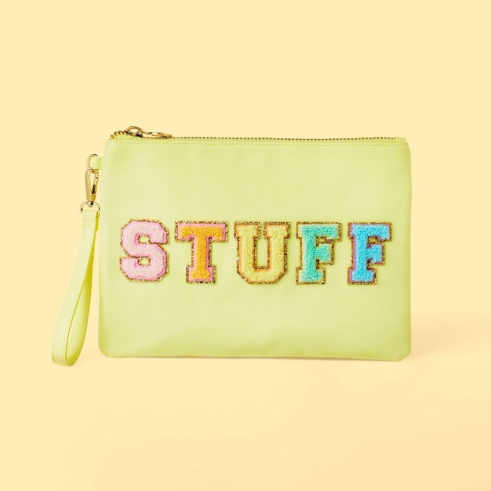 NWT Stoney Clover x Target STUFF patch flat pouch